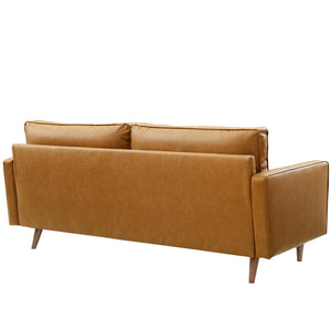 Valour Faux Leather Sofa