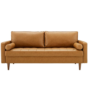 Valour Faux Leather Sofa