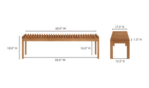 Rohe Bench