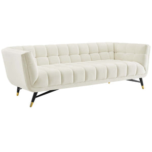 Adept Velvet Sofa