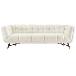 Adept Velvet Sofa