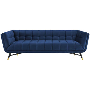 Adept Velvet Sofa