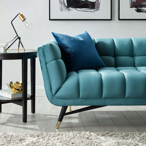 Adept Velvet Sofa