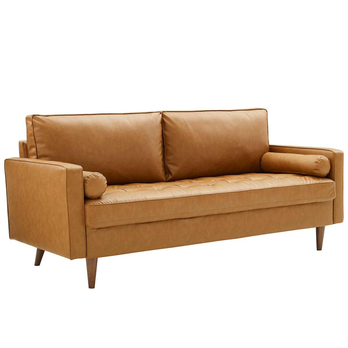 Valour Faux Leather Sofa